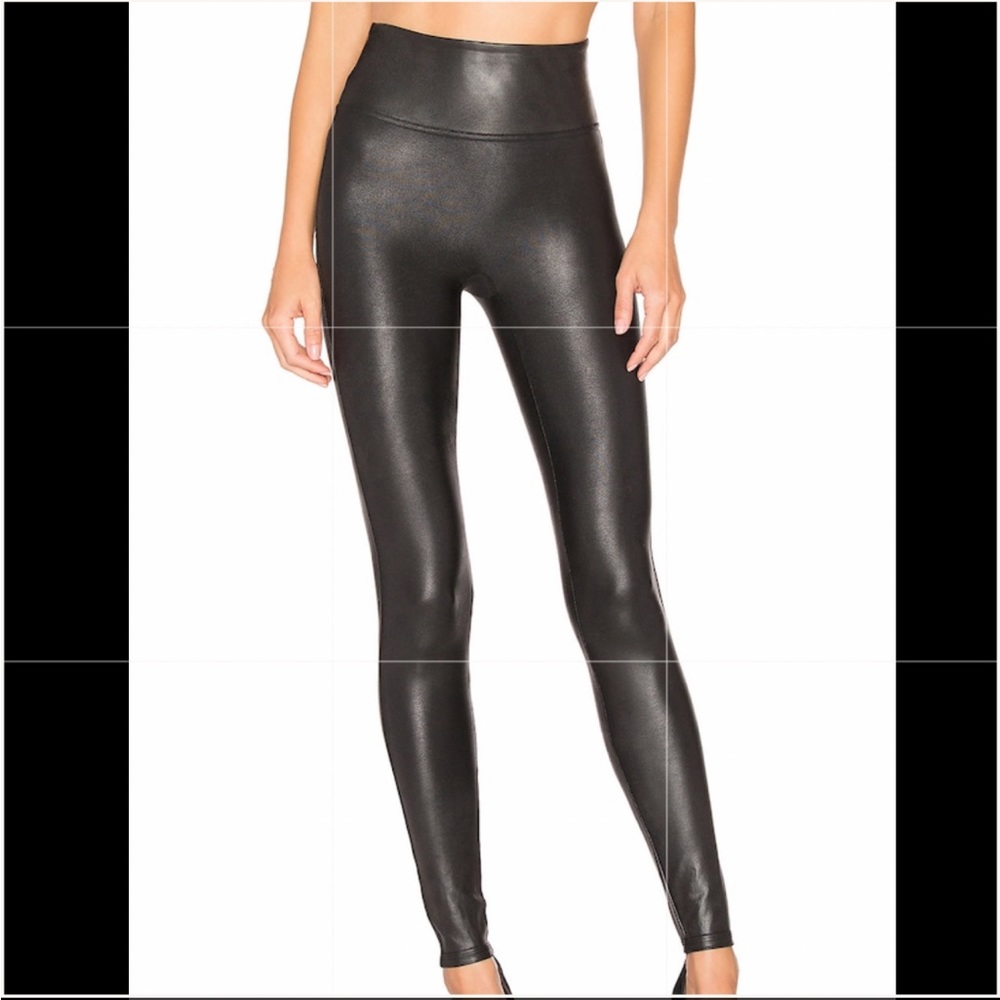 Spanx Faux Leather Leggings